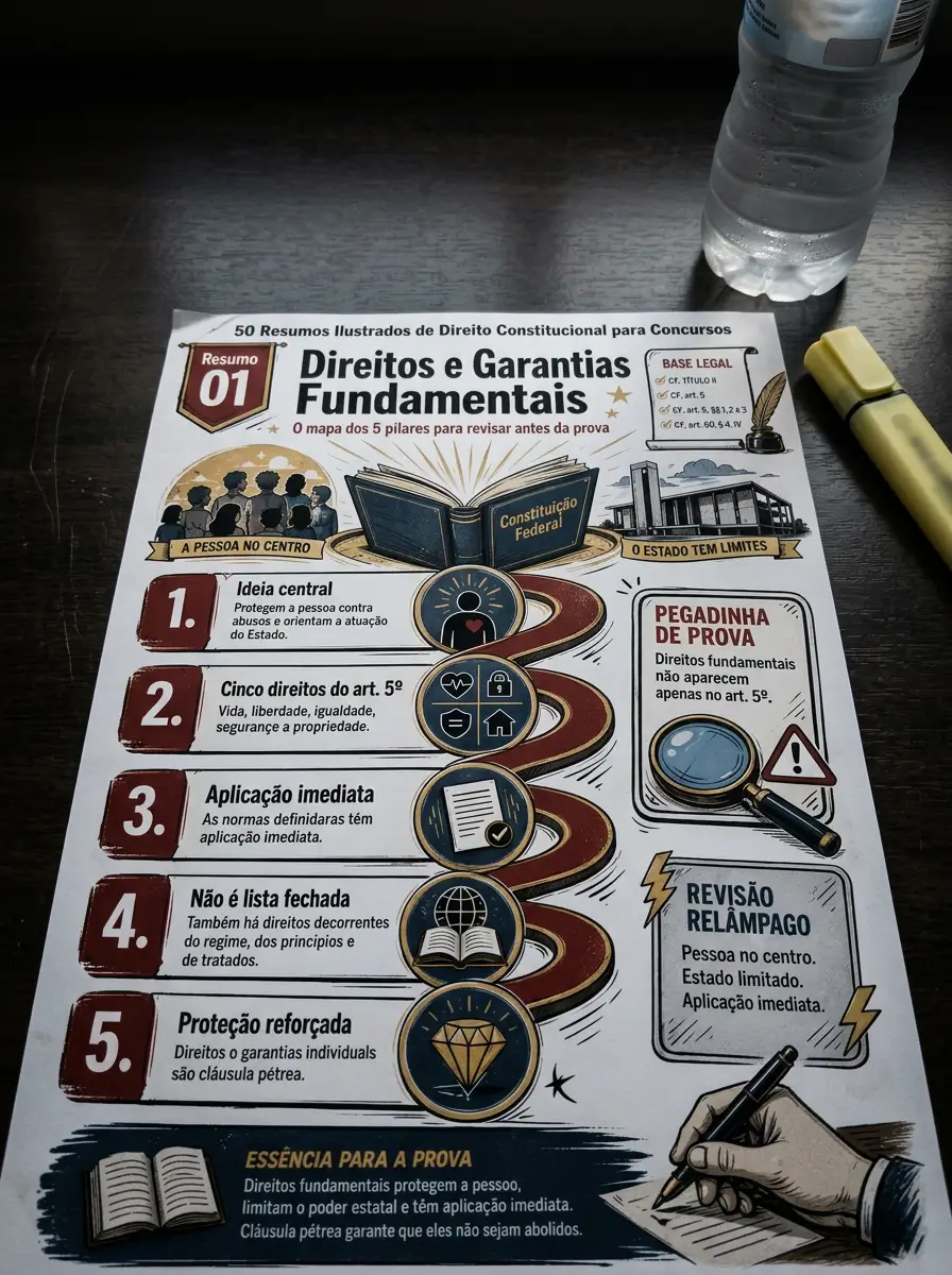 Resumo Direitos e Garantias Fundamentais impresso